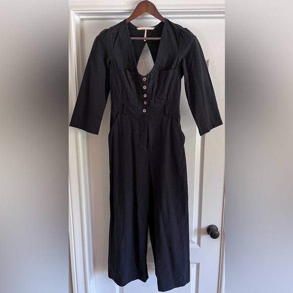 Free People Back Into It Jumpsuit  (XS) - Picture 4 of 9